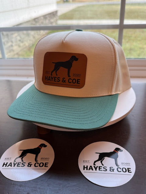 "The Masters" Green & Cream - Zapped Patriot SnapBack with THE COE Logo